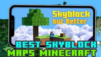 All Skyblock Maps Minecraft PE Plakat