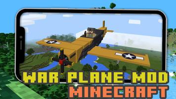 War Plane Mod for Minecraft PE Plakat