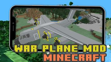 War Plane Mod for Minecraft PE capture d'écran 1