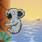 Koala Climber simple cute game icône