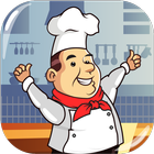 Mad pizza chef. Cooking Pizza Restaurant 아이콘