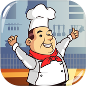 Mad pizza chef. Cooking Pizza Restaurant أيقونة