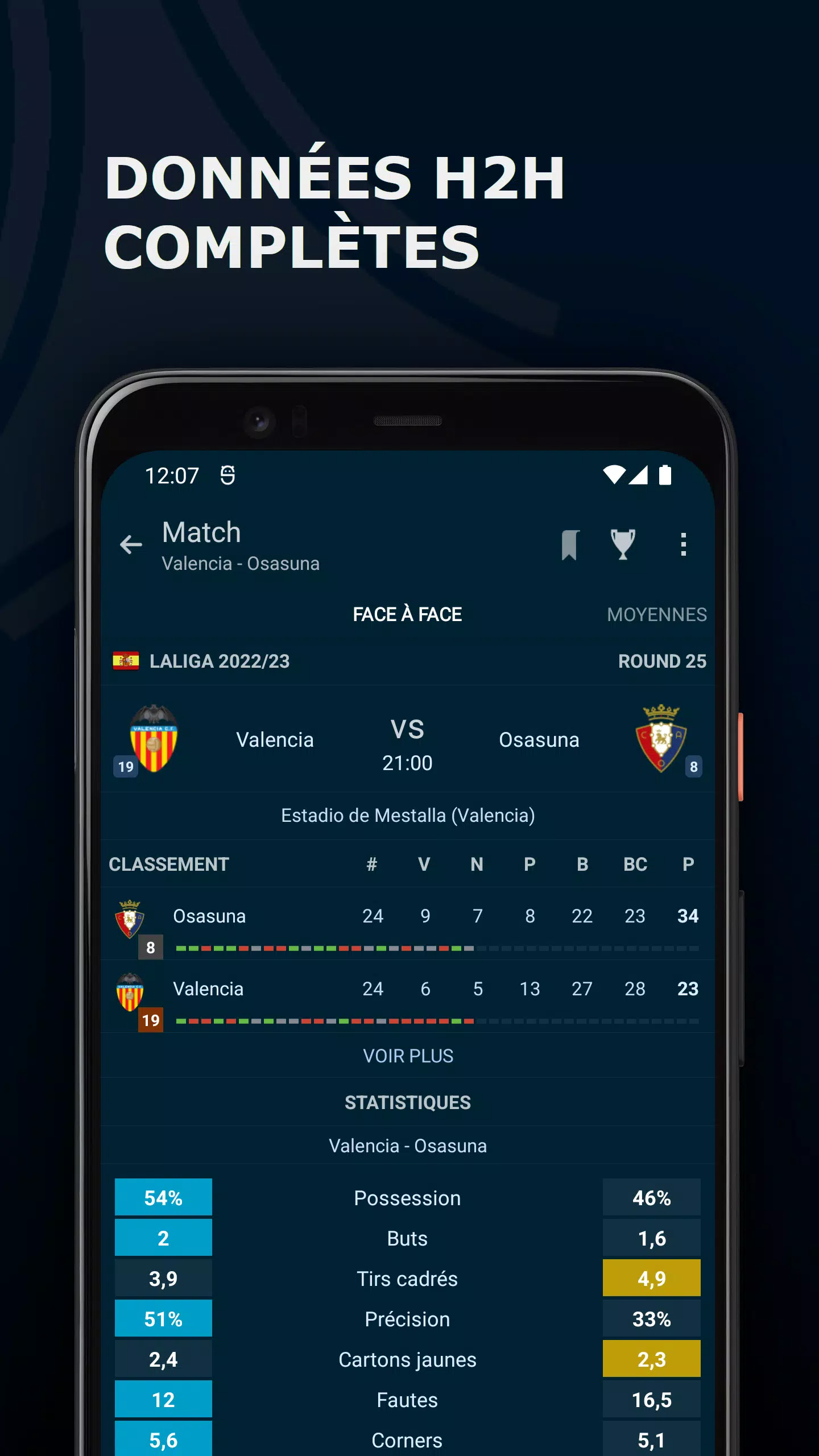 S-Center: Resultat football APK pour Android Télécharger