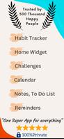 Habit Tracker Planner HabitYou โปสเตอร์