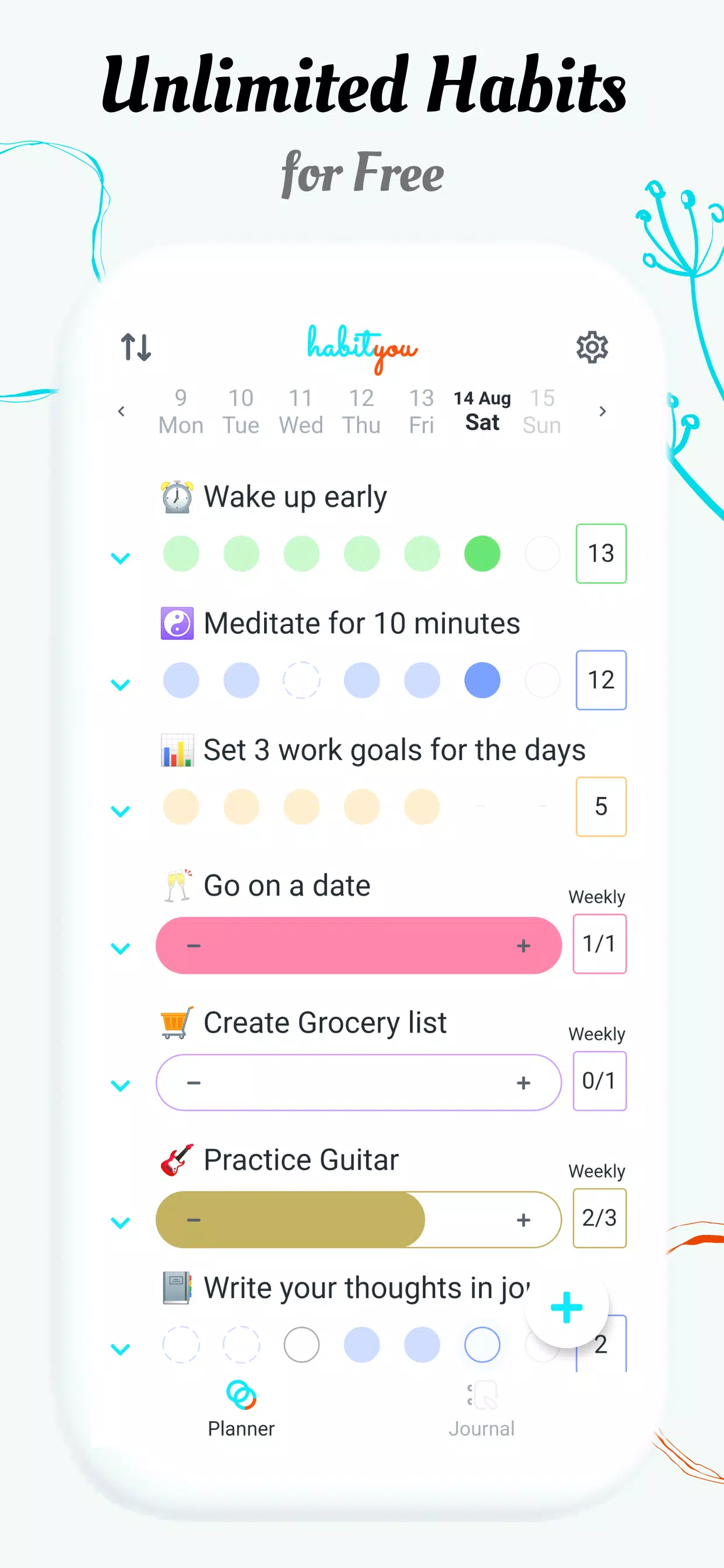 Habit Tracker Planner Habityou Apk For Android Download