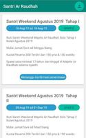 Santri Weekend Ar Raudhah screenshot 2