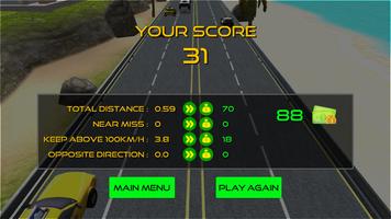 Traffic Racing Simulator 3D capture d'écran 1