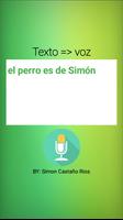 برنامه‌نما Texto a Voz Para sordomudos عکس از صفحه