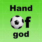 Hand of god Zeichen