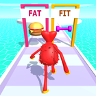 Huggy Twerk Body race run game icône