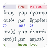 Hebrew/Greek Interlinear Bible APK