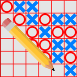 آیکون‌ Tic Tac Toe Online - Five in a row