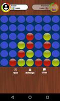 4 in a Row Online - Duel friends online! پوسٹر