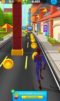 Spider Hero Man: Subway Runner screenshot 2