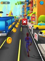 Spider Hero Man: Subway Runner screenshot 3