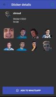 Stickers dos Players de CS:GO capture d'écran 1