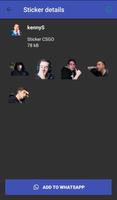Stickers dos Players de CS:GO capture d'écran 2