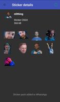 Stickers dos Players de CS:GO capture d'écran 3