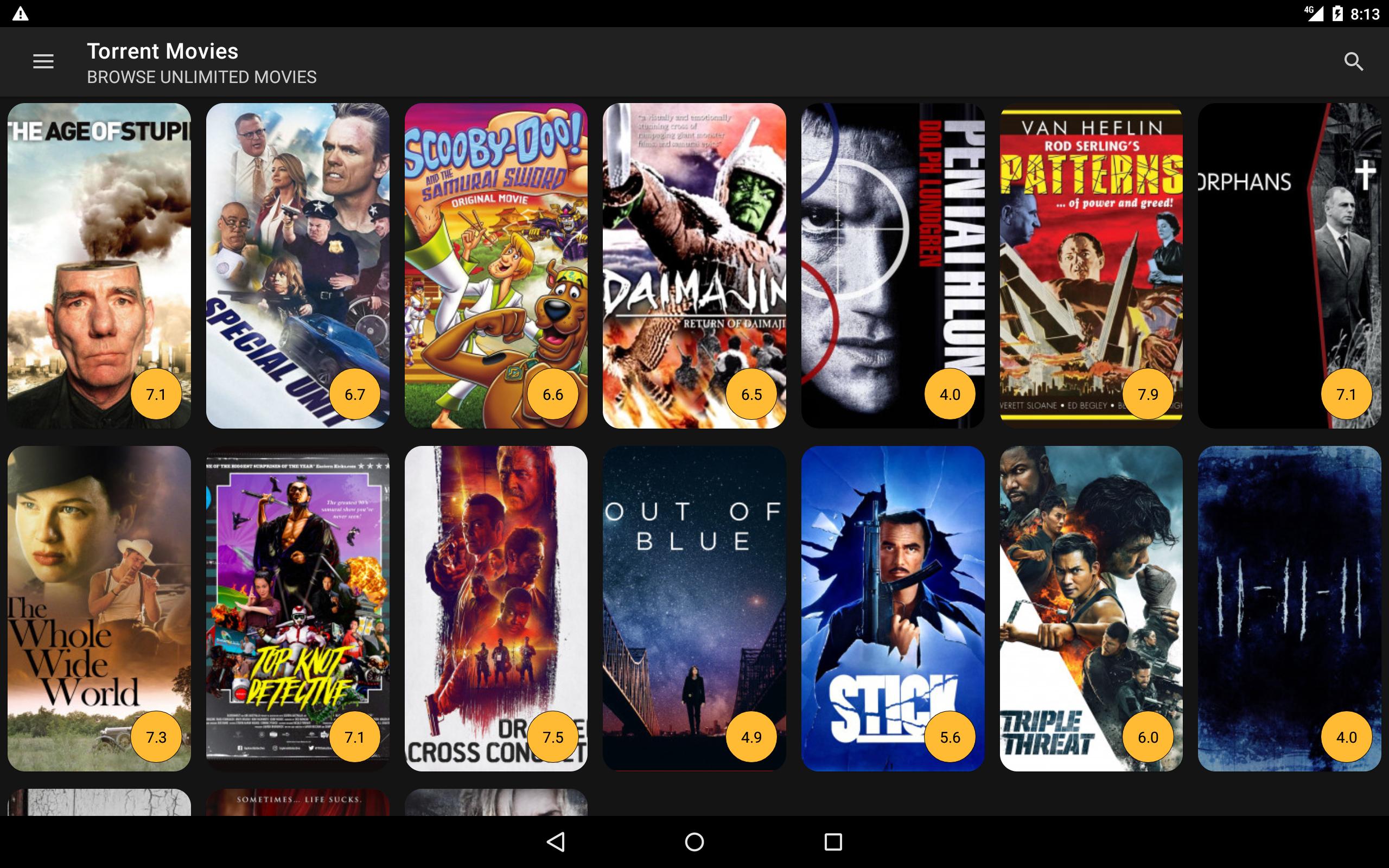 Torrent Movies for Android APK Download