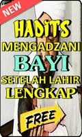 Hadits Mengadzani Bayi Setelah Lahir Lengkap Plakat