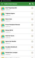 Hadits Arbain Nawawi captura de pantalla 1