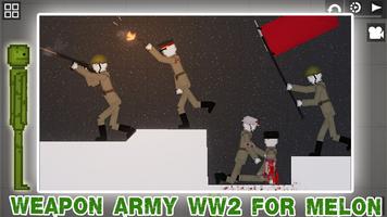 WW2 Weapon & Army Mod Melon Affiche