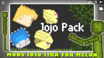 Mod Jojo-JJBA Melon Playground Affiche