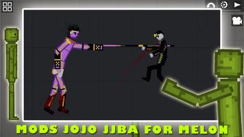 Mod Jojo-JJBA Melon Playground capture d'écran 3