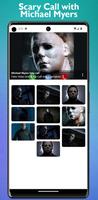 Michael Myers Scary Call Fake Poster