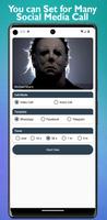 Michael Myers Scary Call Fake captura de pantalla 1