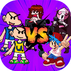 FNF Vs Upin ipin Mid Fight ミサ иконка