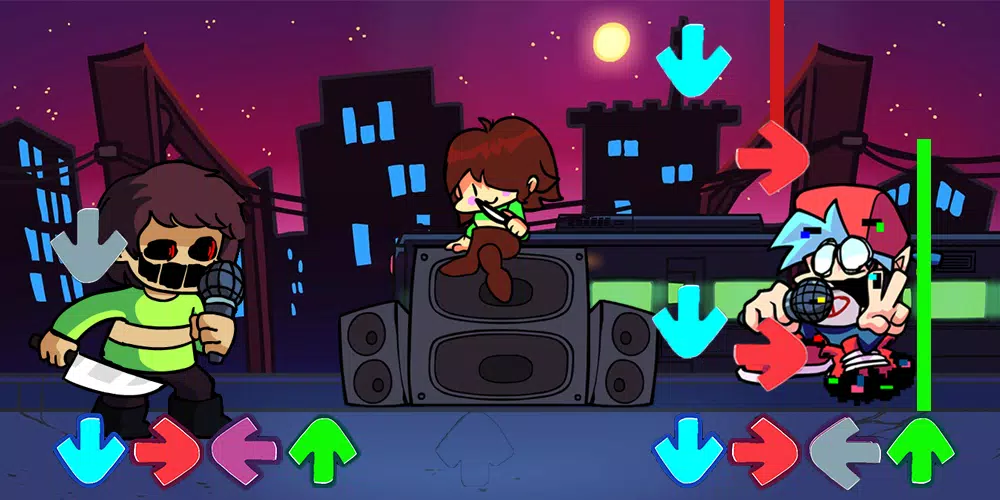 Скачать FNF Chara Vs Benson & Deimos APK Для Android