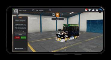 Mod Bussid L300 Knalpot Racing ảnh chụp màn hình 2