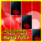 Piano Ladybug Tiles Music آئیکن