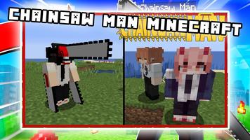 Mod Chainsaw Man for Minecraft 截图 2