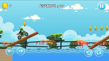 Moto Escape Jungle 2D screenshot 1