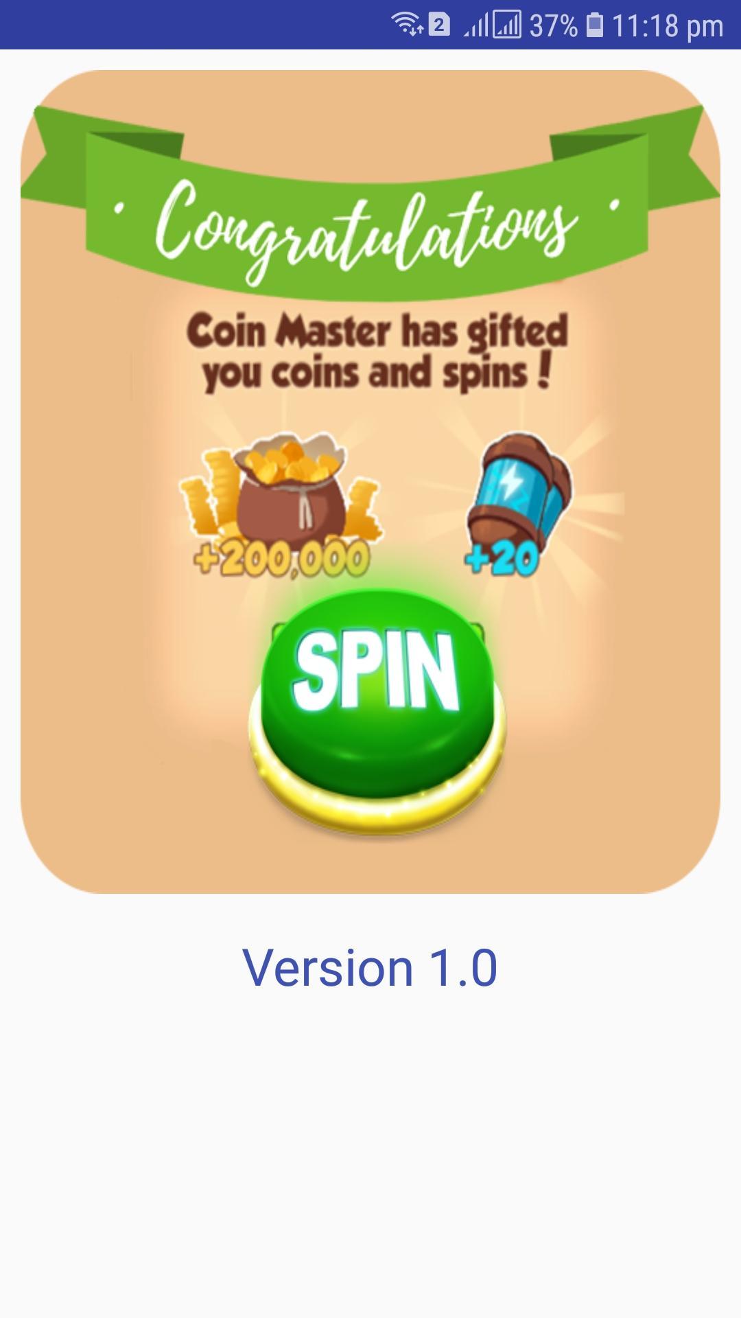 Free Coins And Spins For Coin Master Link For Android Apk Download
