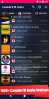 🇨🇦 FM Radio - Canada 📻 Affiche