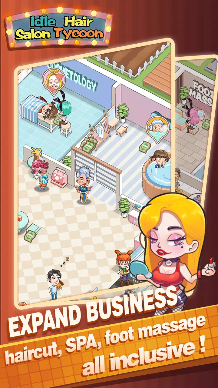 Idle Barber Shop Tycoon - Idle Management Game