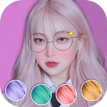 Beauty hair: Hair Color icon
