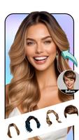 Hair look- AI Hairstyle try on Plakat