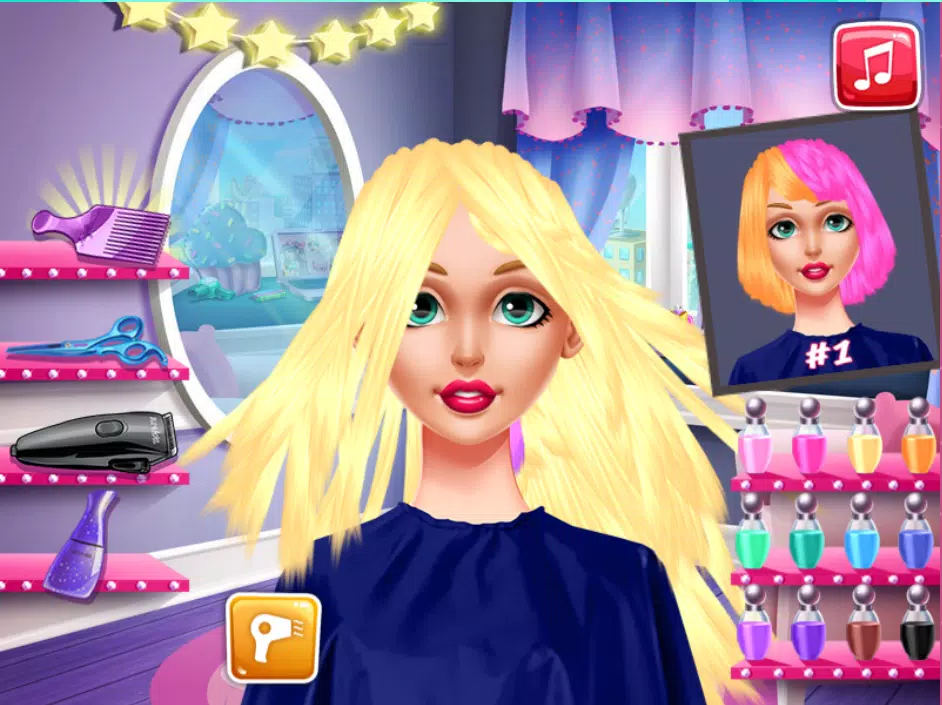 AUDREY'S GLAMOROUS REAL HAIRCUTS - Play for Free on Poki