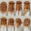 easy hairstyles step by step