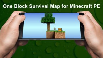 One Block Survival Map for Minecraft PE 截图 3
