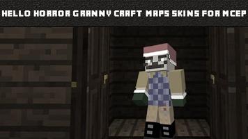 Hello Horror Granny Craft Maps Skins for MCEP capture d'écran 2