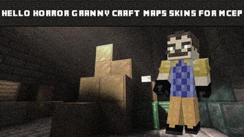 Hello Horror Granny Craft Maps Skins for MCEP スクリーンショット 3