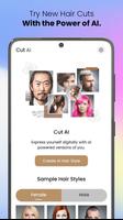 CutAI - AI Hair Style Changer الملصق