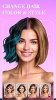 برنامه‌نما Hair Lab: AI hairstyle Face عکس از صفحه