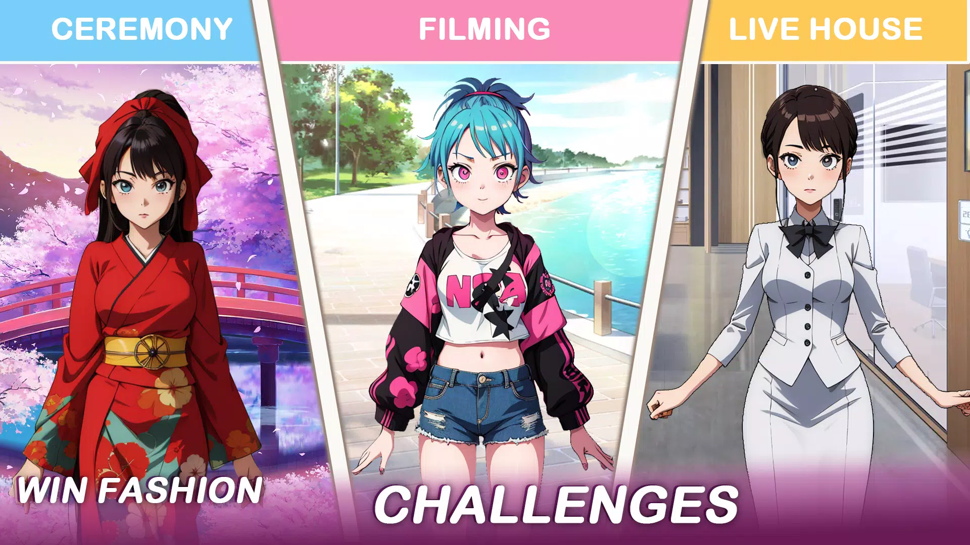 Anime Dress Up Games Moe Girls APK for Android Download