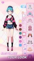 پوستر Anime Dress Up Games Moe Girls